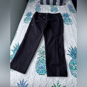 Lafayette 148 New York Black Trousers 12